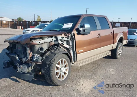 2011 Ford F-150 King Ranch from USA, damaged, VIN 1FTFW1ET1BKD90499